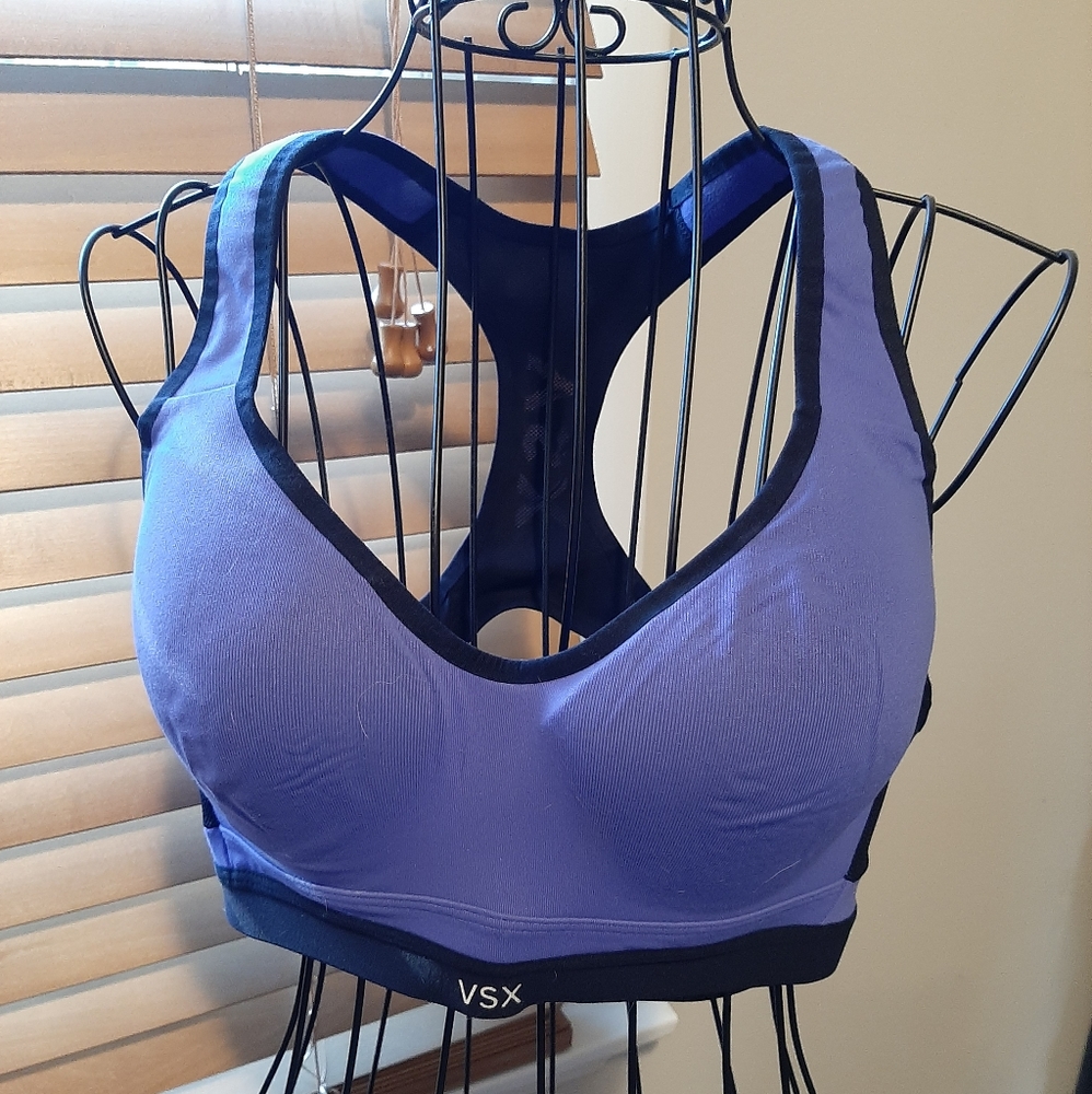 Victoria secret's purple sports bra